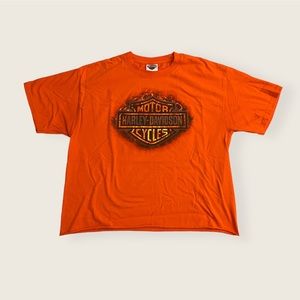 Vintage Harley Davidson Cropped Tee